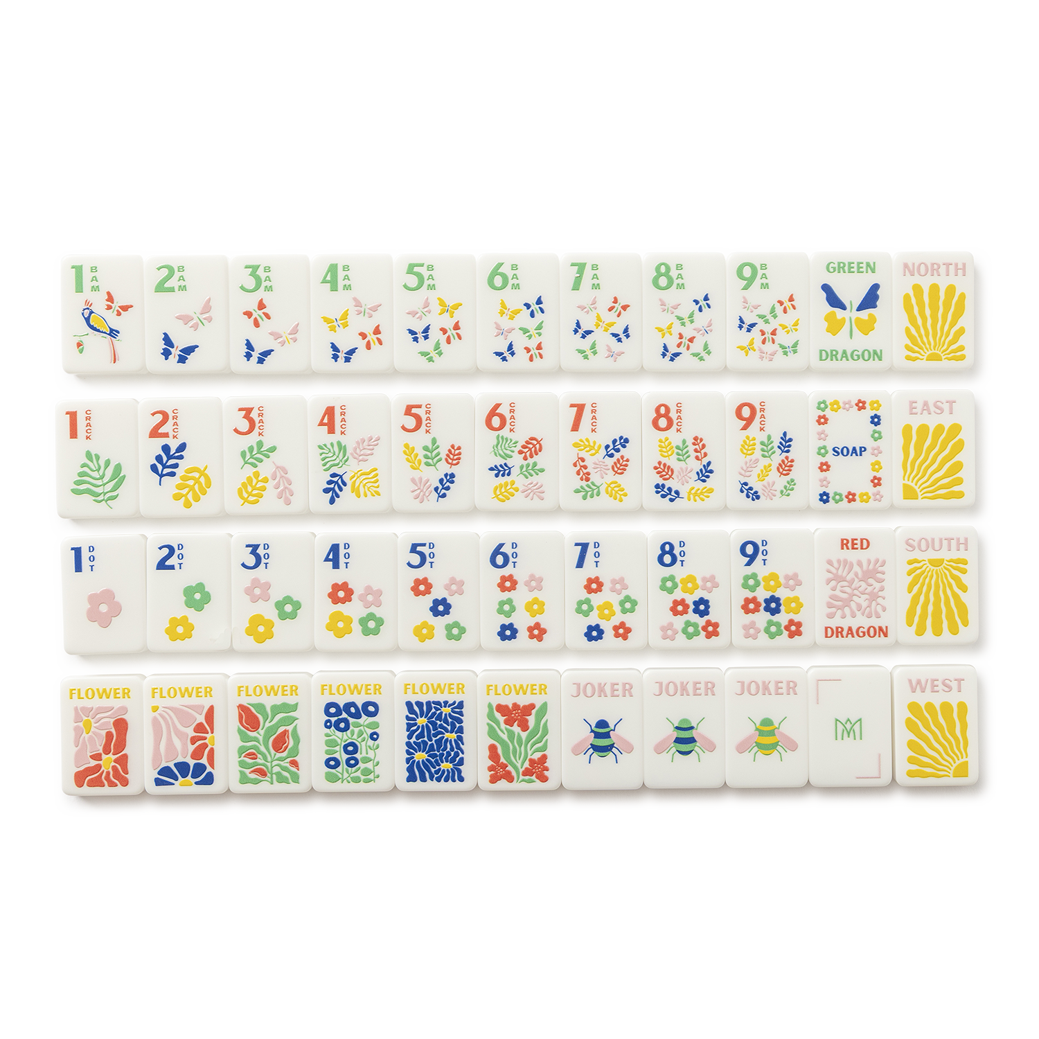 AMAHJ Garden Stamped Set