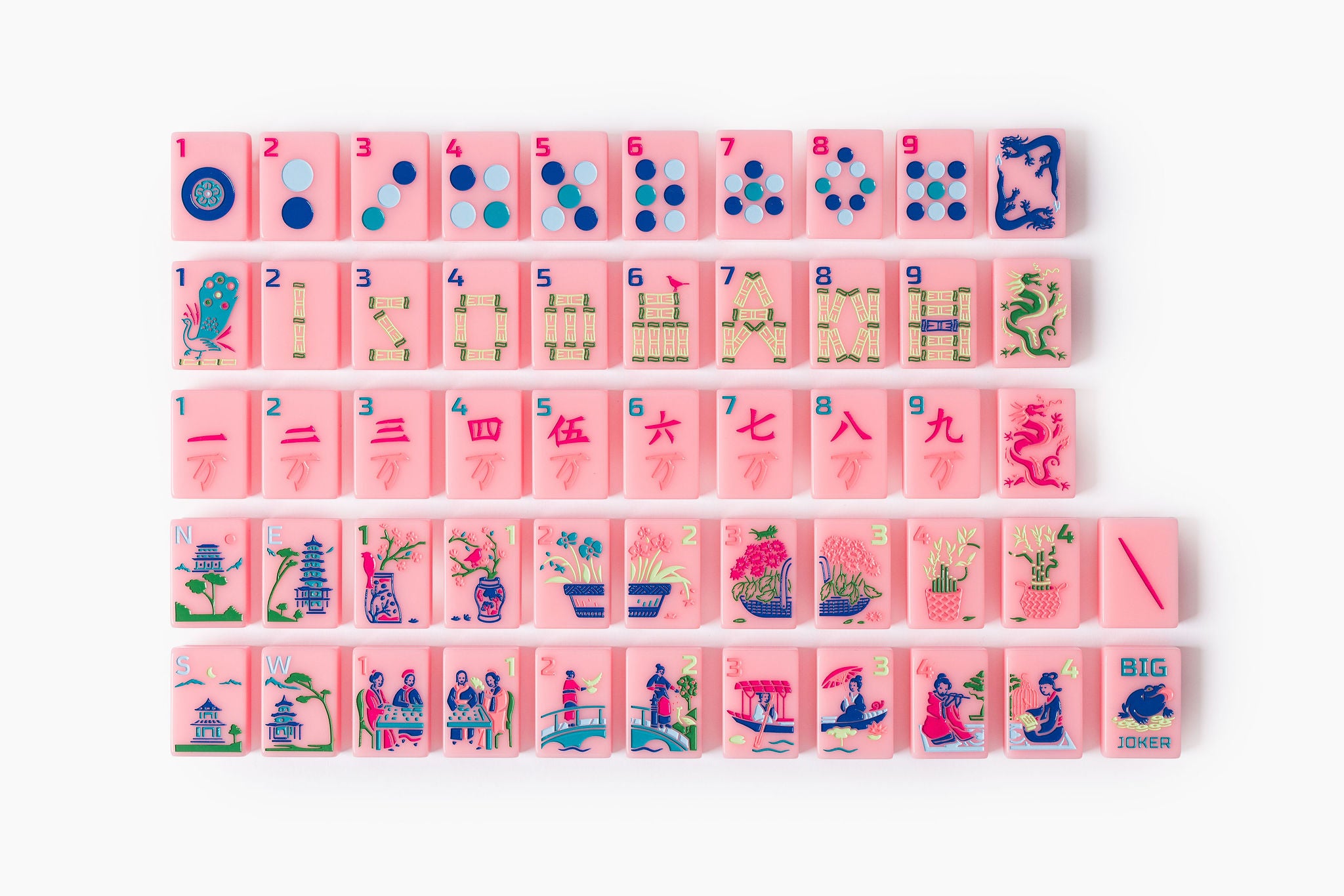 The Mahjong Line Classic Petal Pink